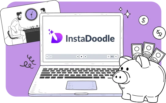 InstaDoodle Price Label